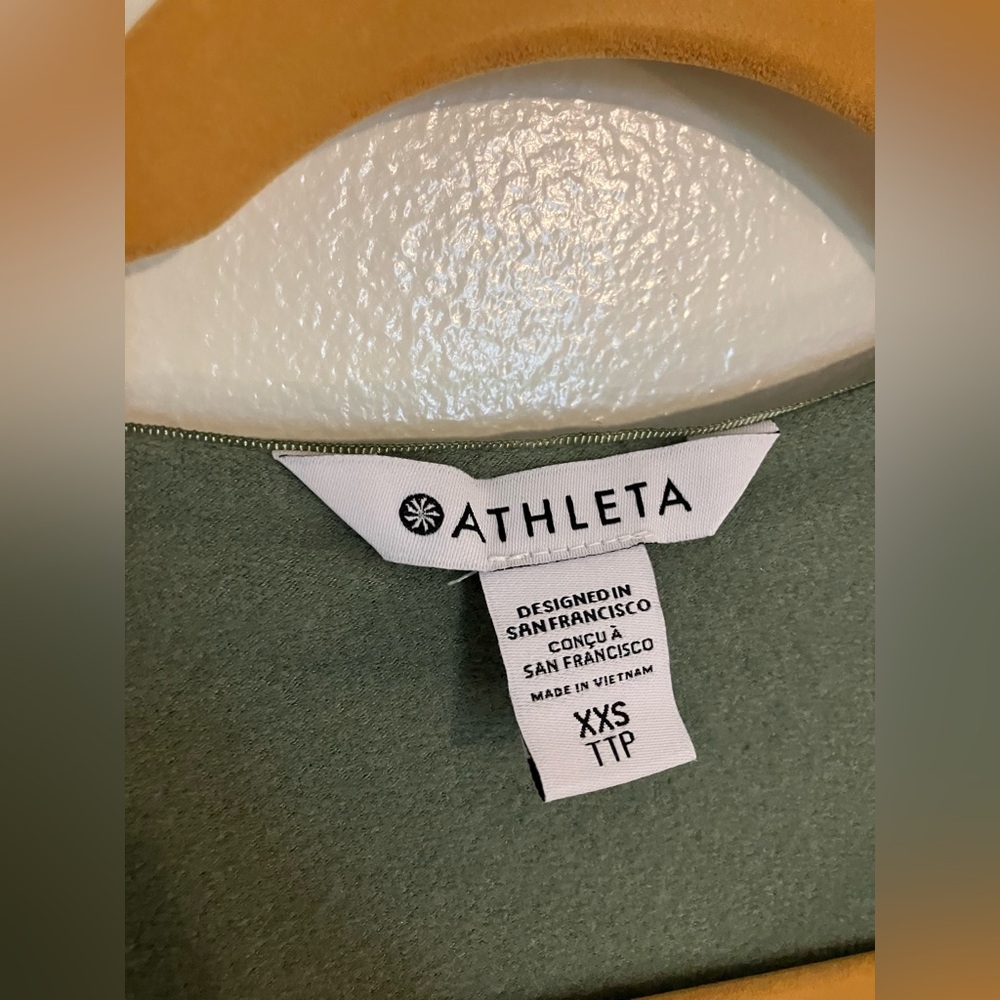 NWT Athleta Purana Wrap Hooded Sweatshirt XXS - Picture 4 of 7